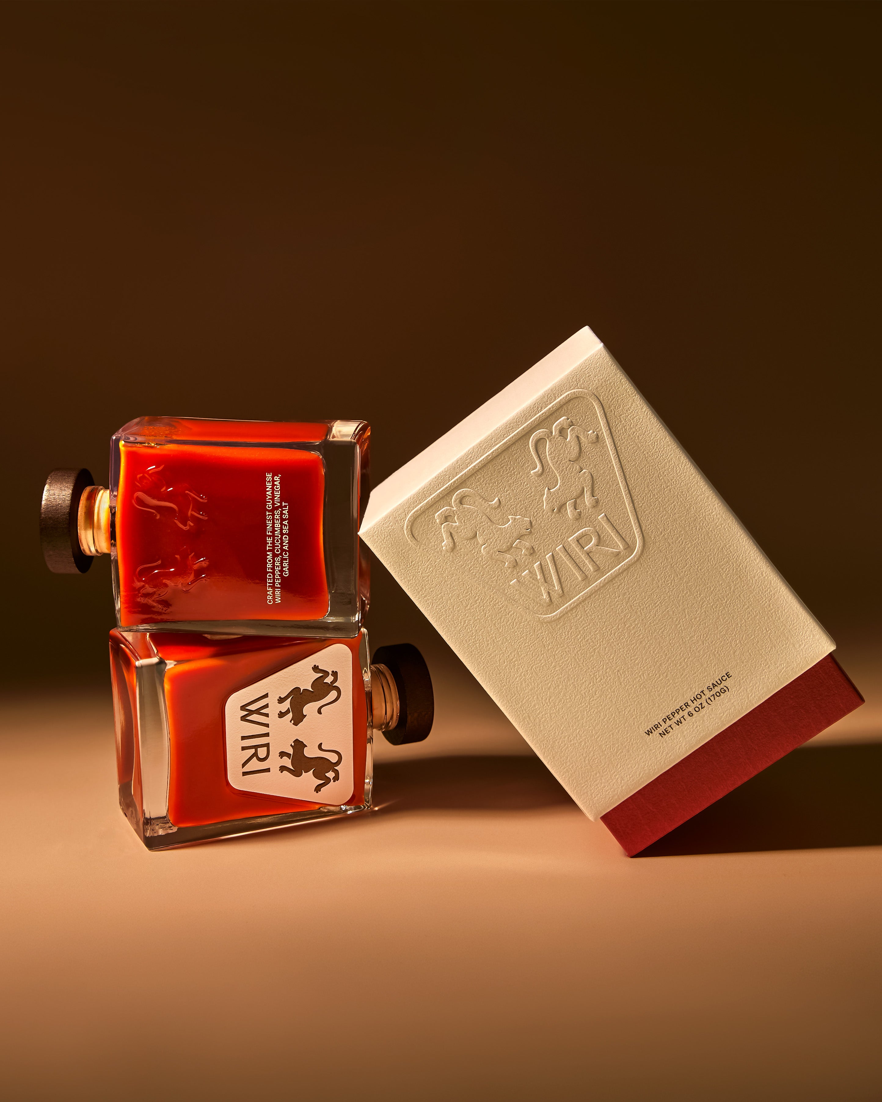 WIRI bottles and packaging